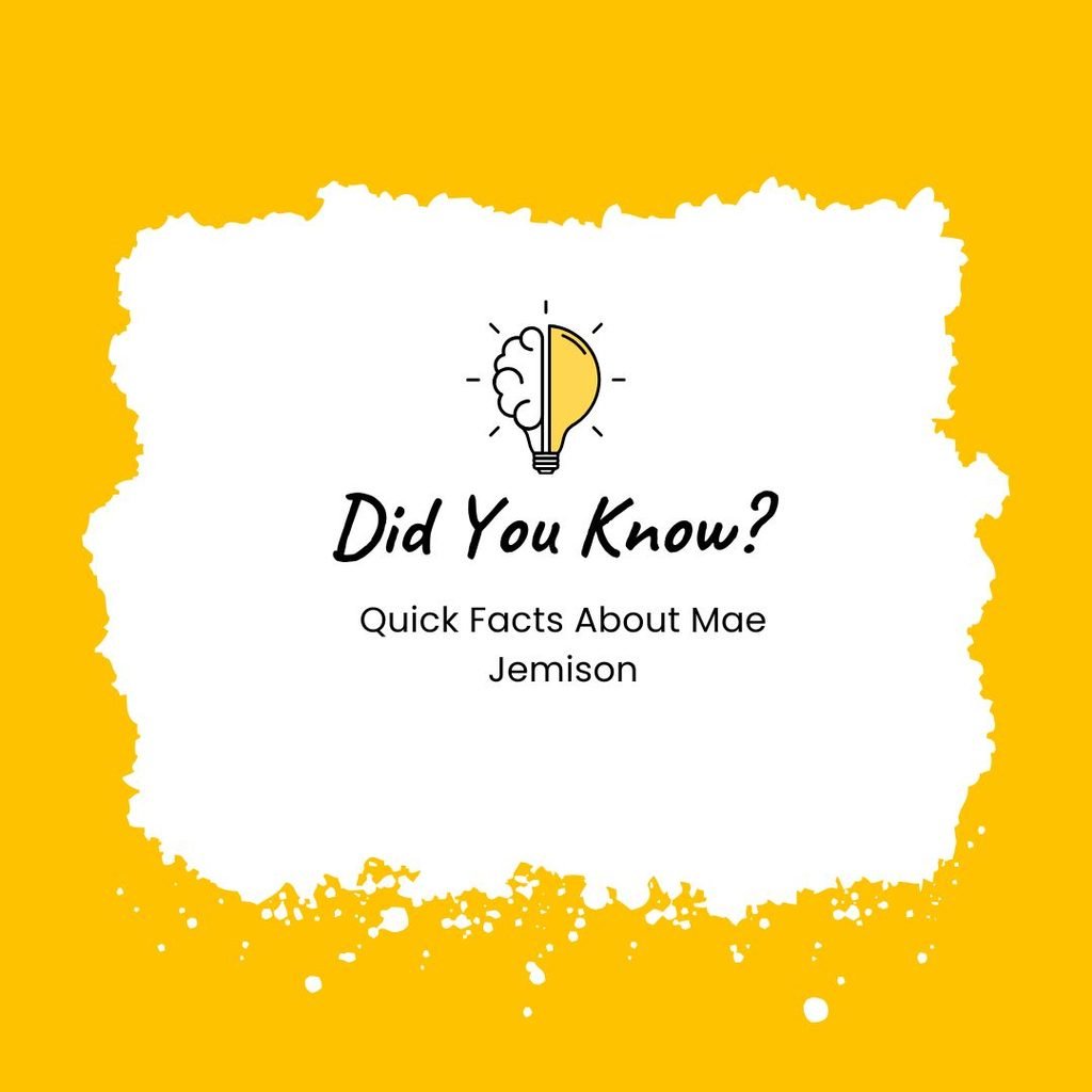Interesting Facts About Mae Jemison